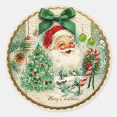 Nostalgic Kitschmas  ラウンドシール (正面)