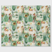 Nostalgic Kitschmas  ラッピングペーパー (フラット)