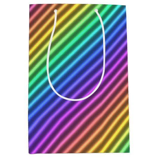 nostalgic neon arcade : ミディアムペーパーバッグ (正面)