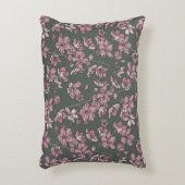 Nostalgic pink floral french country アクセントクッション (正面(垂直))