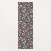 Nostalgic pink floral french country ヨガマット (正面)