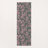 Nostalgic pink floral french country ヨガマット (裏面)