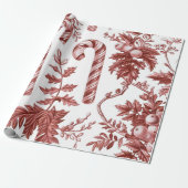 Nostalgic Red Christmas ラッピングペーパー (アンロールド)