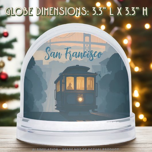 Nostalgic San Francisco Cable Car Travel Keepsake 
