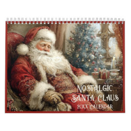 Nostalgic Santa Claus Christmas All Year カレンダー