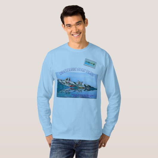 Nostalgic Surf Days  Tシャツ (正面フル)