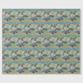 NOSTALGIC/ TWO YOUNG GIRLS, DAY AT BEACH ラッピングペーパー (フラット)