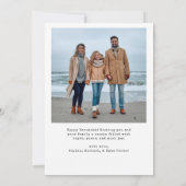 Nostalgic Type | Happy Hanukkah Family Photo Grid シーズンカード (裏面)