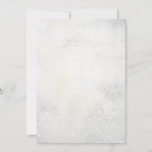 Nostalgic Vintage Cottage Christmas Gathering 招待状 (裏面)