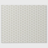 Nostalgic Watercolor Style Holiday Wreath ラッピングペーパー (フラット)