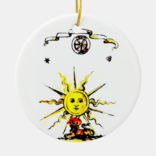 NOSTRADAMUSの無くなった本 セラミックオーナメント (正面)