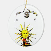 NOSTRADAMUSの無くなった本 セラミックオーナメント (左)