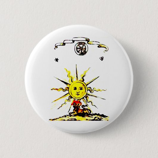 NOSTRADAMUSの無くなった本 缶バッジ (正面)