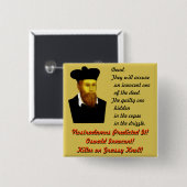 Nostradamusはそれを予測しました! 缶バッジ (正面&裏面)