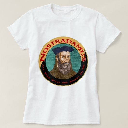 Nostradamus Tシャツ (デザイン正面)