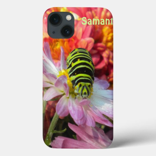 Nosy Caterpillar iPadケース*パーソナライズ* Case-Mate iPhoneケース (裏面)