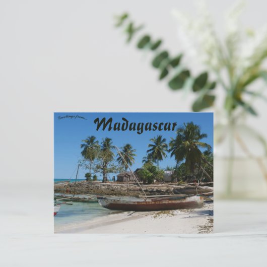 Nosy Iranja Madagascar ポストカード (スタンド正面)