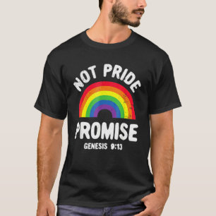 Notプライドpromise Lgbt Christian MenプライドM Tシャツ
