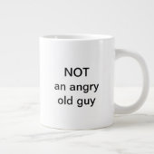 NOT怒 an old guy Mug (20oz) ジャンボコーヒーマグカップ (右)