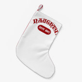 Not いけな Me Holidayエピックおもしろいモットーおもしろい スモールクリスマスストッキング (正面 (吊り時))