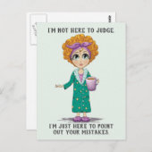 Not おもしろい To Guding ポストカード (正面/裏面)