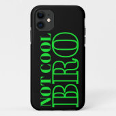 NOT クール BRO Case-Mate iPhoneケース (裏面)