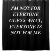 NOT シャワーカーテン (正面)