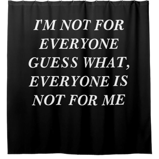 NOT シャワーカーテン (正面)