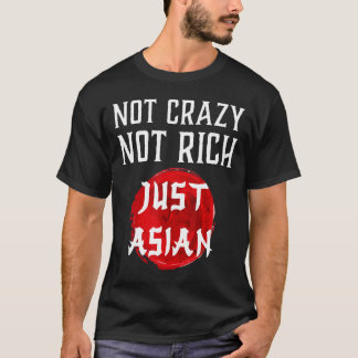 Not 熱狂する Rich Just Asianヴィンテージアジア1 Tシャツ