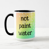 Not 絵を描 Waterおもしろい Rainbow Coffee Mug マグカップ (左)