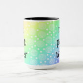 Not 絵を描 Waterおもしろい Rainbow Coffee Mug マグカップ (中央)