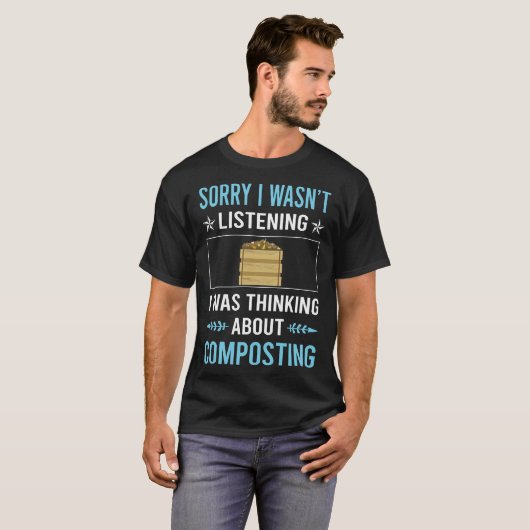 Not 聞's Composting Compost Composter Tシャツ (正面フル)