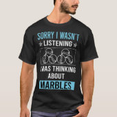 Not 聞's Marble Marbles Tシャツ (正面)