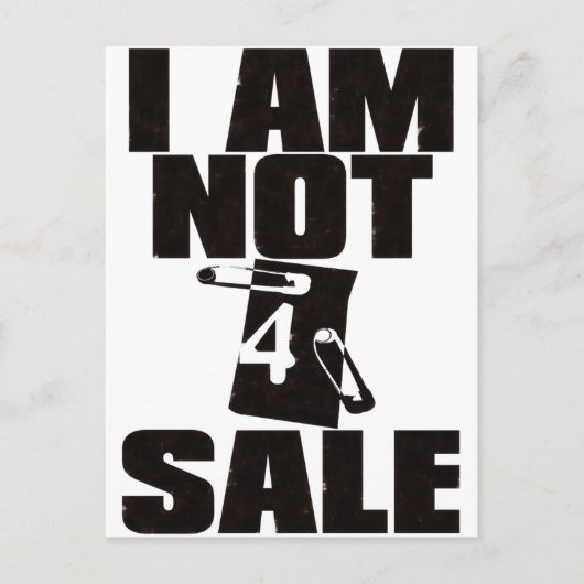 NOT_4_SALE ポストカード (正面)