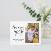 Not 6足Apart結婚's Update日付の保存 ポストカード (スタンド正面)