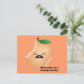 Not-A – ジョージア – ピーチ ポストカード (スタンド正面)