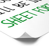 Not a Adult おもしろい Poster ポスター (角)