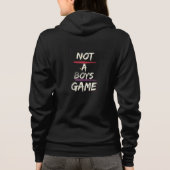 Not A Boys Game モダン パーカー パーカ (裏面)
