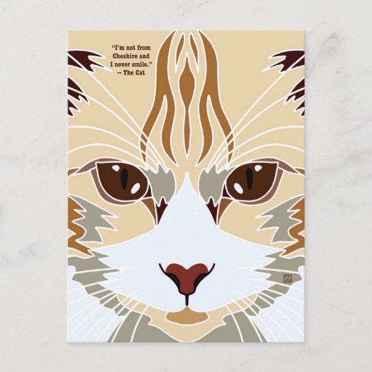 Not a Cheshire Cat Postcards シーズンポストカード (正面)