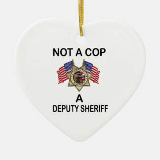 NOT_A_COP_A_SHERIFF セラミックオーナメント