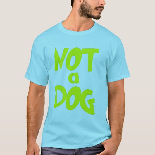 Not a Dog from Johnny Test - dookie Tシャツ (正面)