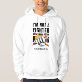 NOT A FIGHTER 作者 ライター NaNoWriMo パーカ