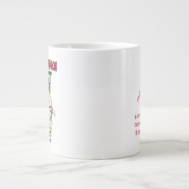 Not a Grinch Justフェスティバルに挑戦する休日おもしろい ジャンボコーヒーマグカップ