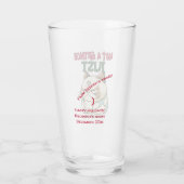 Not a Grinch Justフェスティバルに挑戦する休日おもしろい タンブラーグラス (裏面)