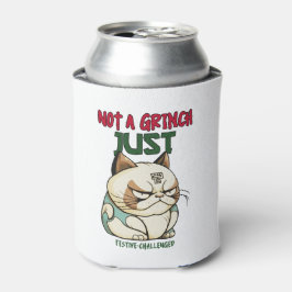 Not a Grinch Justフェスティバルに挑戦する休日おもしろい 缶クーラー