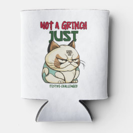 Not a Grinch Justフェスティバルに挑戦する休日おもしろい 缶クーラー