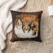 Not a Home w/o Collies, System & Scene, 素朴 - クッション (ブランケット)