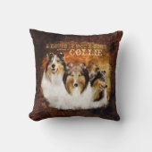 Not a Home w/o Collies, System & Scene, 素朴 - クッション (正面)