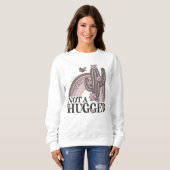 Not a Hugger モダン Rainboho Bohoフローラ スウェットシャツ (正面フル)
