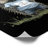 Not A Hugger Hedgehog  ポスター (角)